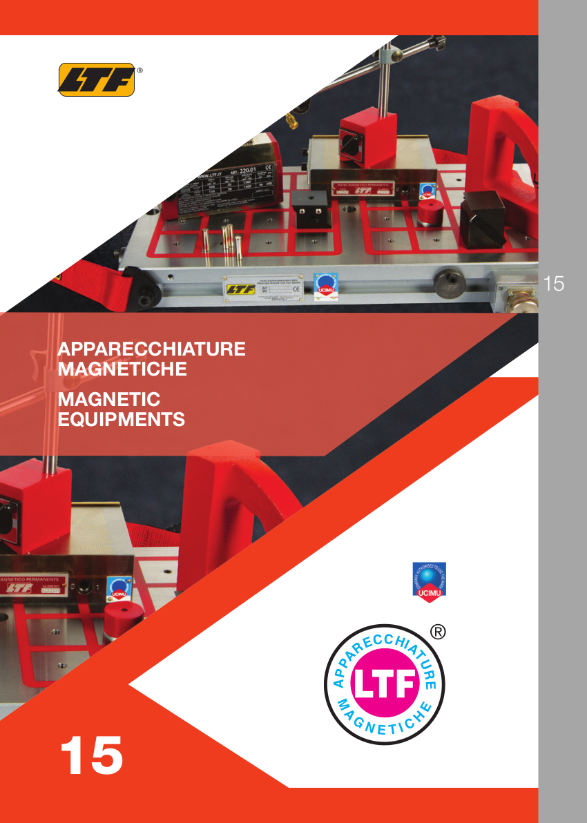 15 – Catalogo LTF Apparecchiature Magnetiche
